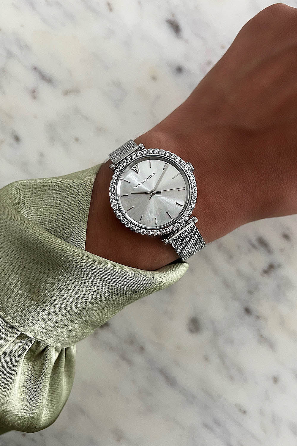 Silver Paul Valentine Uhrwerk Valentina Uhren Paul Valentine Uhrwerk