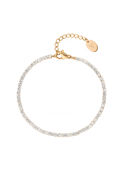 Sparkling Bracelet 14K Rose Gold Plated